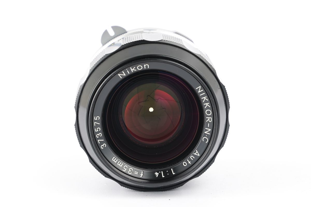 00904cmrk Nikon NIKKOR-N Auto 35mm F1.4 非Ai単焦点 標準レンズ Fマウント_画像6