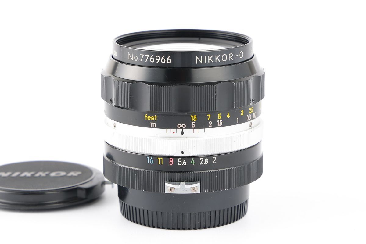 01017cmrk Nikon NIKKOR-O Auto 35mm F2 非Ai 単焦点 広角レンズ Fマウント_画像1