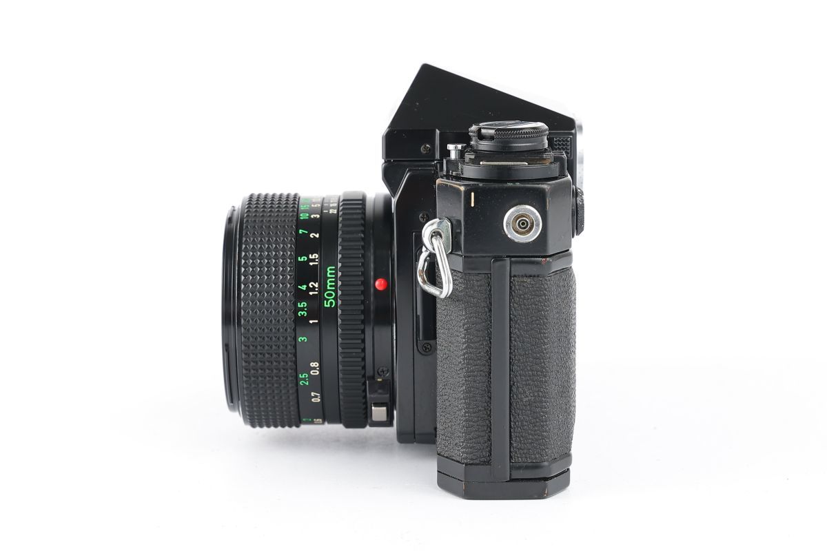 01301cmrk Canon F-1 + New FD 50mm F1.4 MF一眼レフ フイルムカメラ