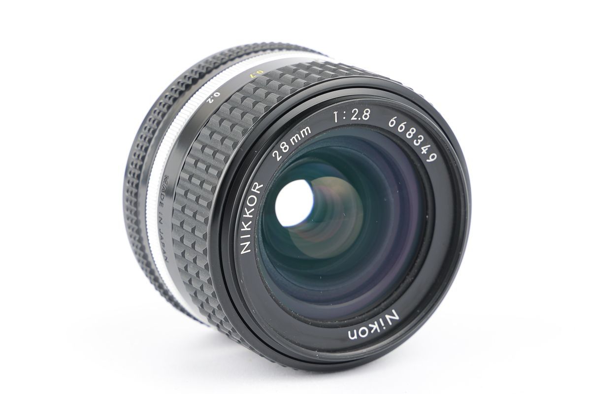 01354cmrk Nikon Ai NIKKOR 28mm F2.8S Ai-S 単焦点 広角レンズ Fマウント_画像9
