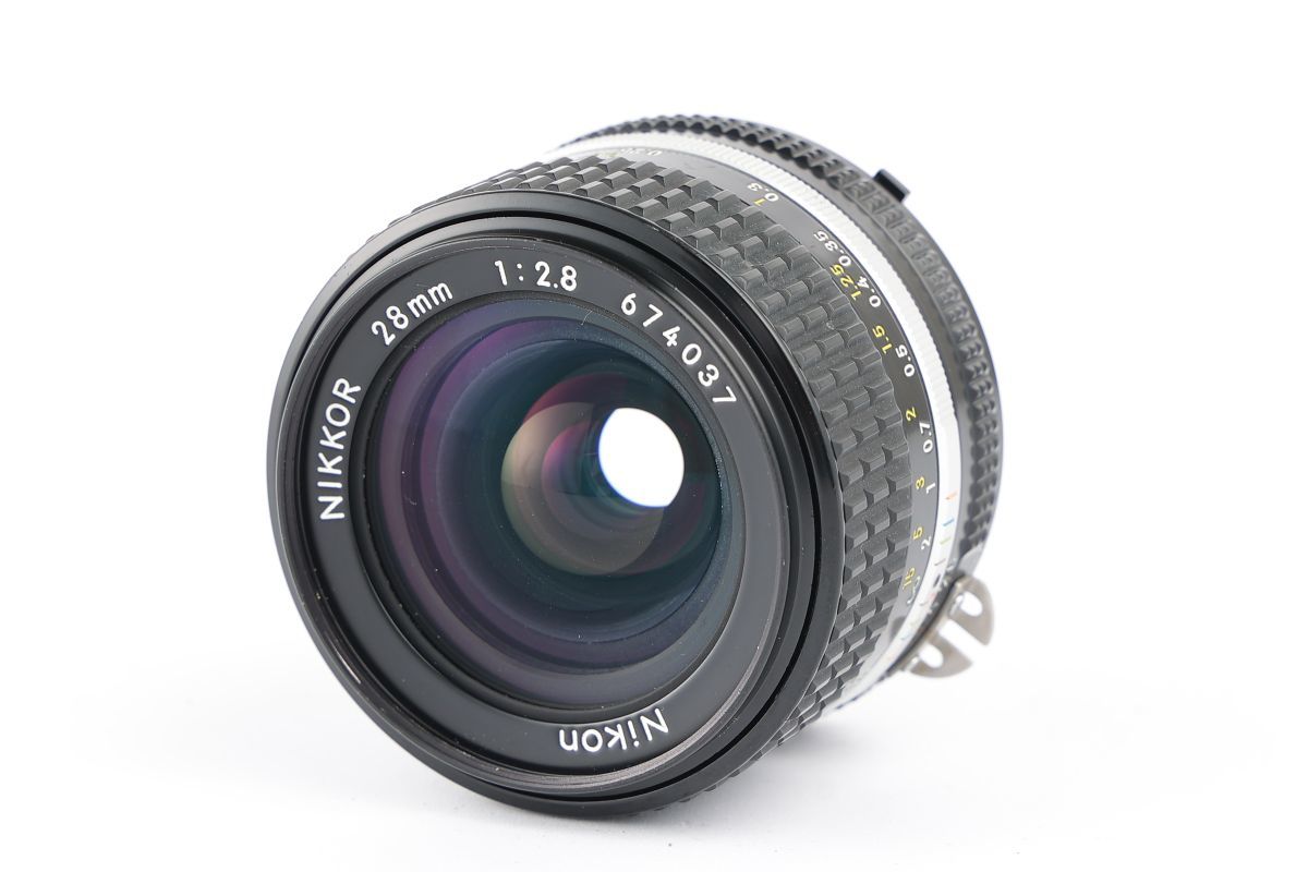 01580cmrk Nikon Ai NIKKOR 28mm F2.8S Ai-S 単焦点 標準レンズ Fマウント_画像8