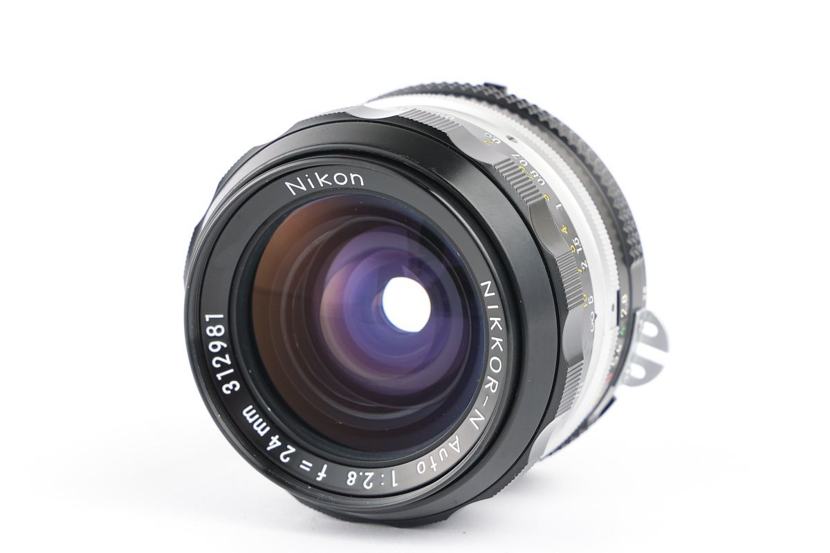 01713cmrk Nikon NIKKOR-N Auto 24mm F2.8 Ai改 単焦点 広角レンズ Fマウント_画像8