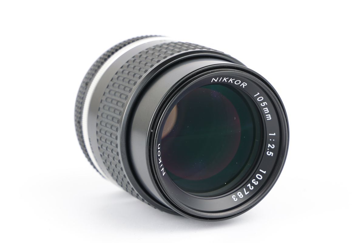 01800cmrk Nikon Ai NIKKOR 105mm F2.5S Ai-S 単焦点 中望遠レンズ Fマウント_画像9