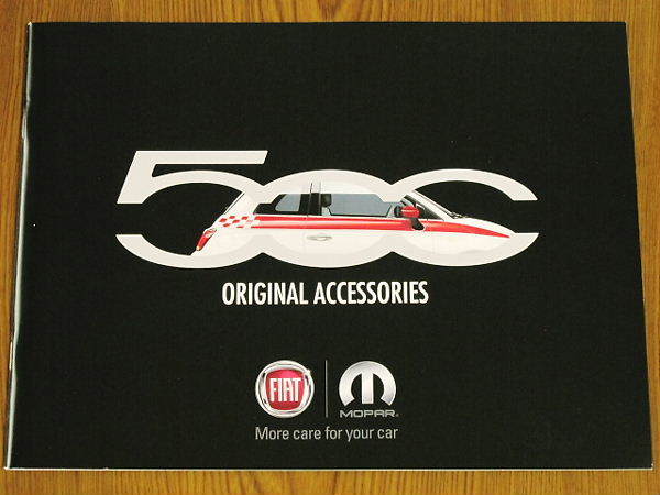 ** Fiat 500 catalog set new goods **