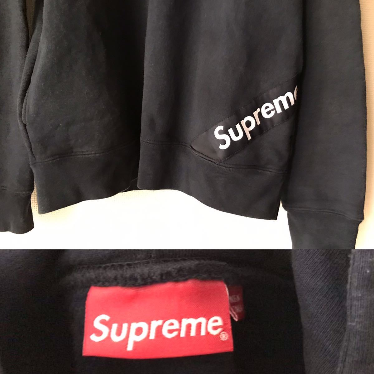 18ss SUPREME corner label hooded sweatshirt シュプリーム　box logo ボックスロゴ　パーカー　スウェット　トレーナー_画像4