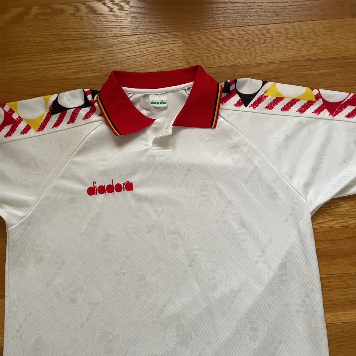 ベルギー 代表 diadora ディアドラ 1994 ユニフォーム シーフォ ベルギー 代表 diadora ディアドラ 1994 ユニフォーム シーフォ