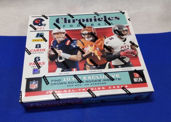 □2021 NFL PANINI CHRONICLES FOOTBALL H2 HOBBY HYBRID 未開封BOX