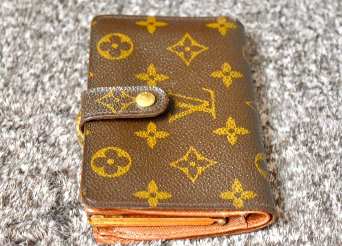 【美品・廃盤】ルイヴィトン がま口折り財布 ポルトモネビエ ヴィエノワ LOUIS VUITTON 】廃盤品ポルト・モネ・ビエ ヴィエノワ がま口