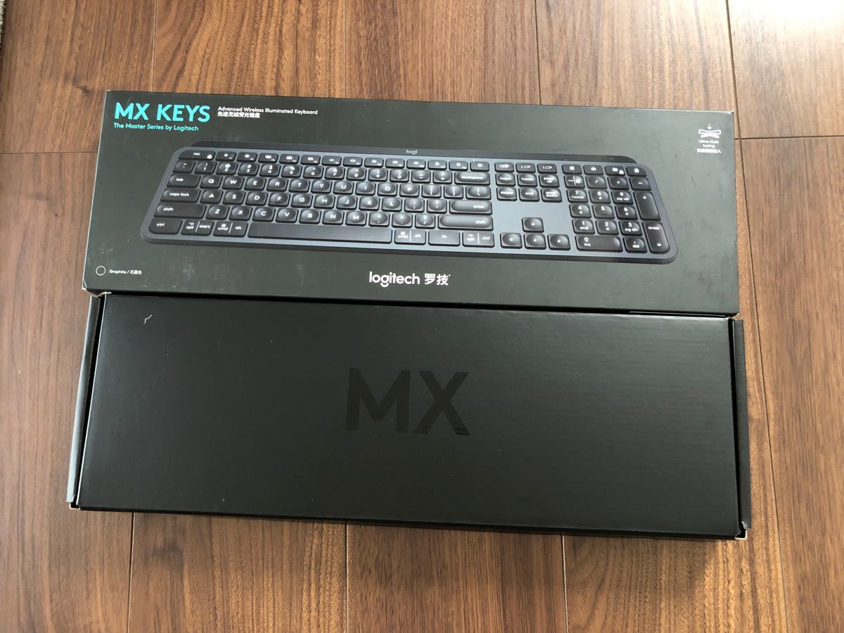 Logitech MX KEYS for Mac アドバンスド ワイヤレス イルミネイテッド キーボード KX800M US配列