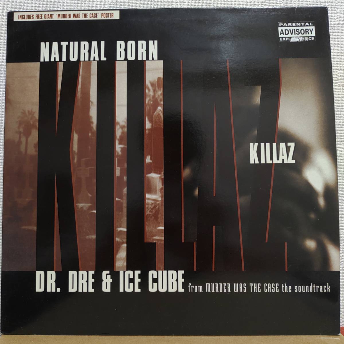 Dr. Dre & Ice Cube / Natural Born Killaz　[Death Row Records - 6544-95816-0, Interscope Records - A 8197TX]_画像1