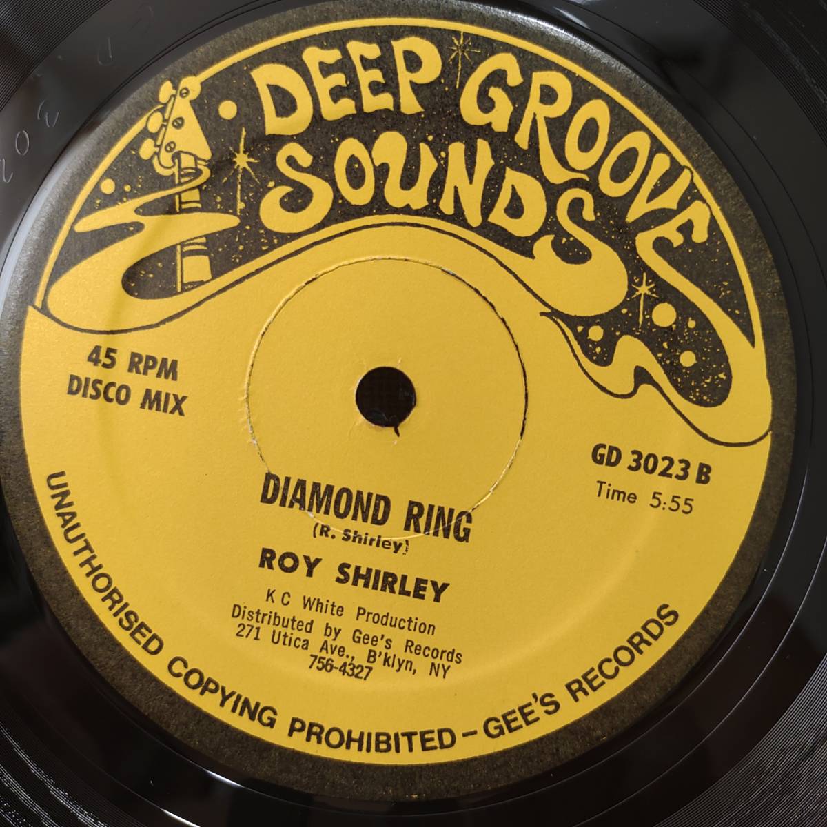 Roy Shirley / Stop The Fussing & Fighting - Diamond Ring　[Deep Groove Sounds - GD 3023]_画像2