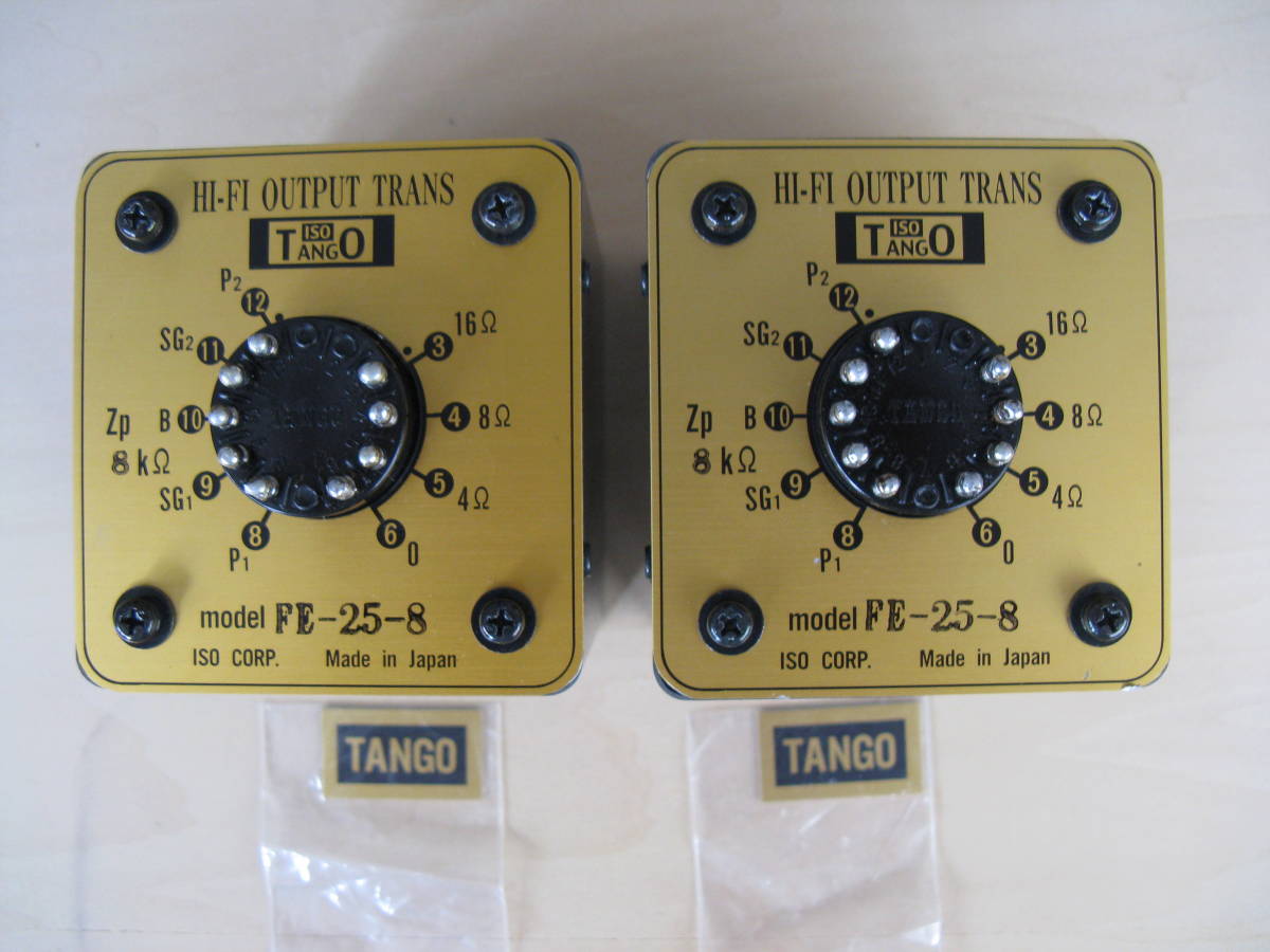 TANGO ISO 出力トランス FE-25-8×２ 中古品 の商品詳細 | ヤフオク