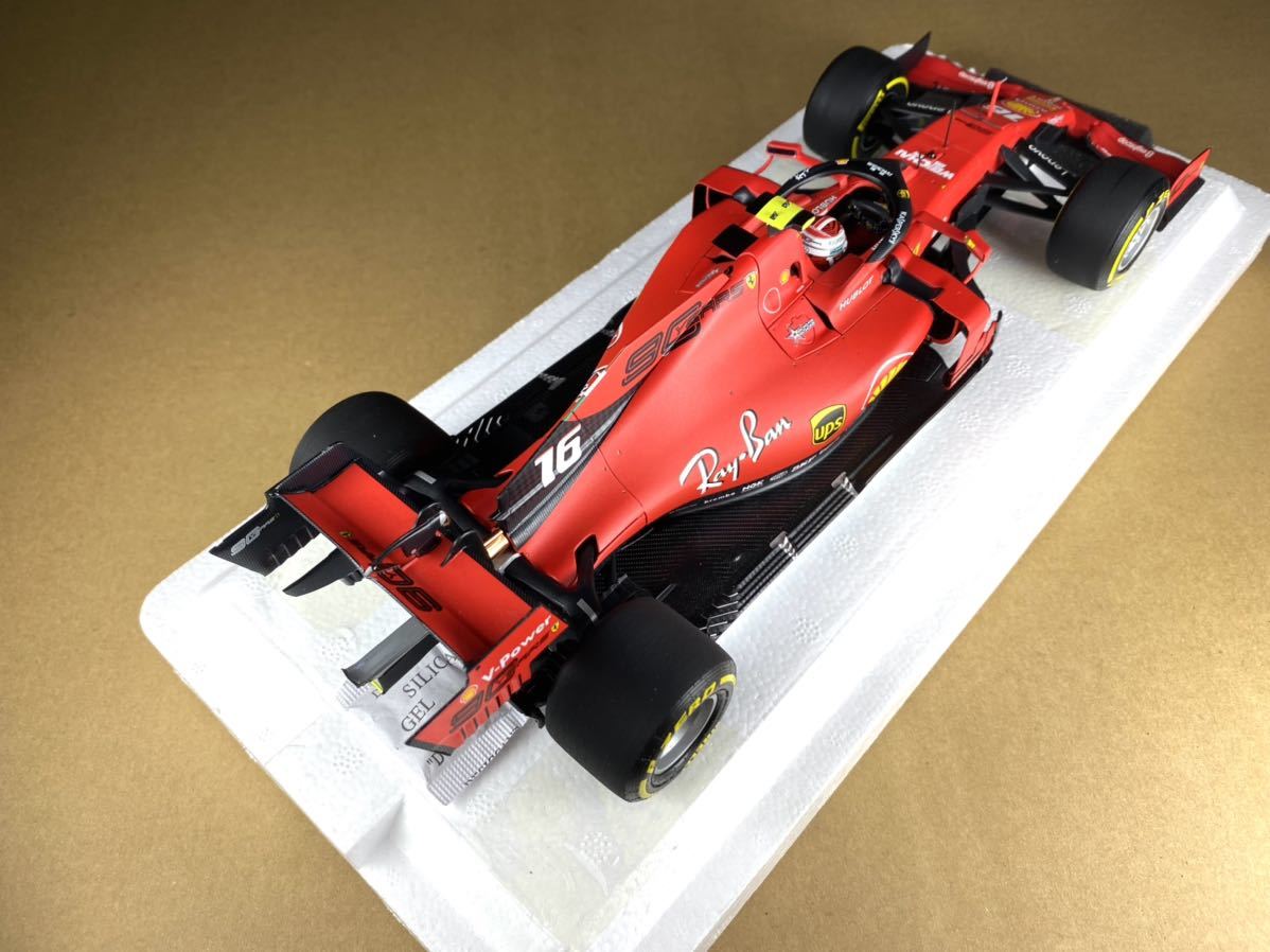 新品 BBR PMA 1/18 フェラーリ SF90 2019 ベルギーGP C.ルクレール
