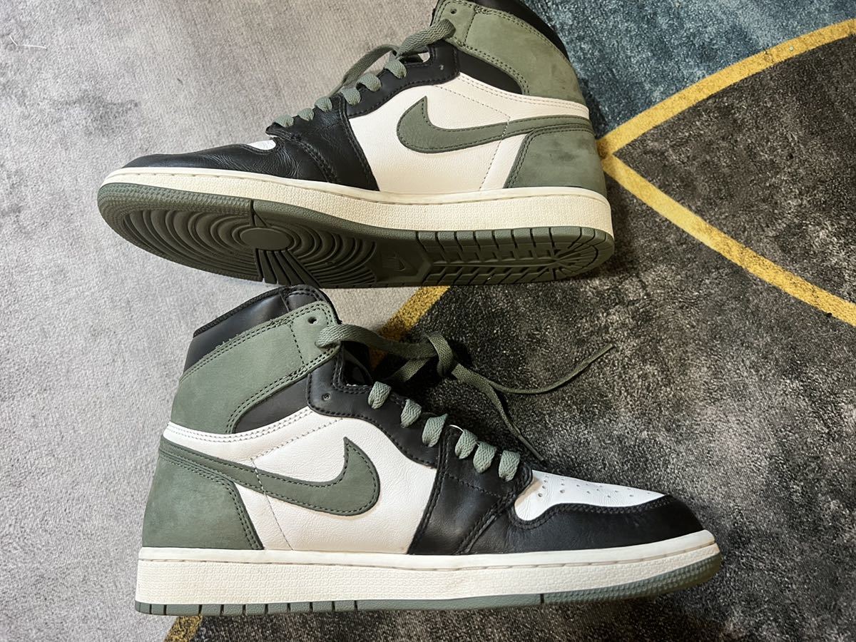 NIKE AIR JORDAN 1 RETRO HIGH CLAY GREEN ナイキ エアジョーダン1 ハイ クレイ グリーン 555088-135 26.5cm