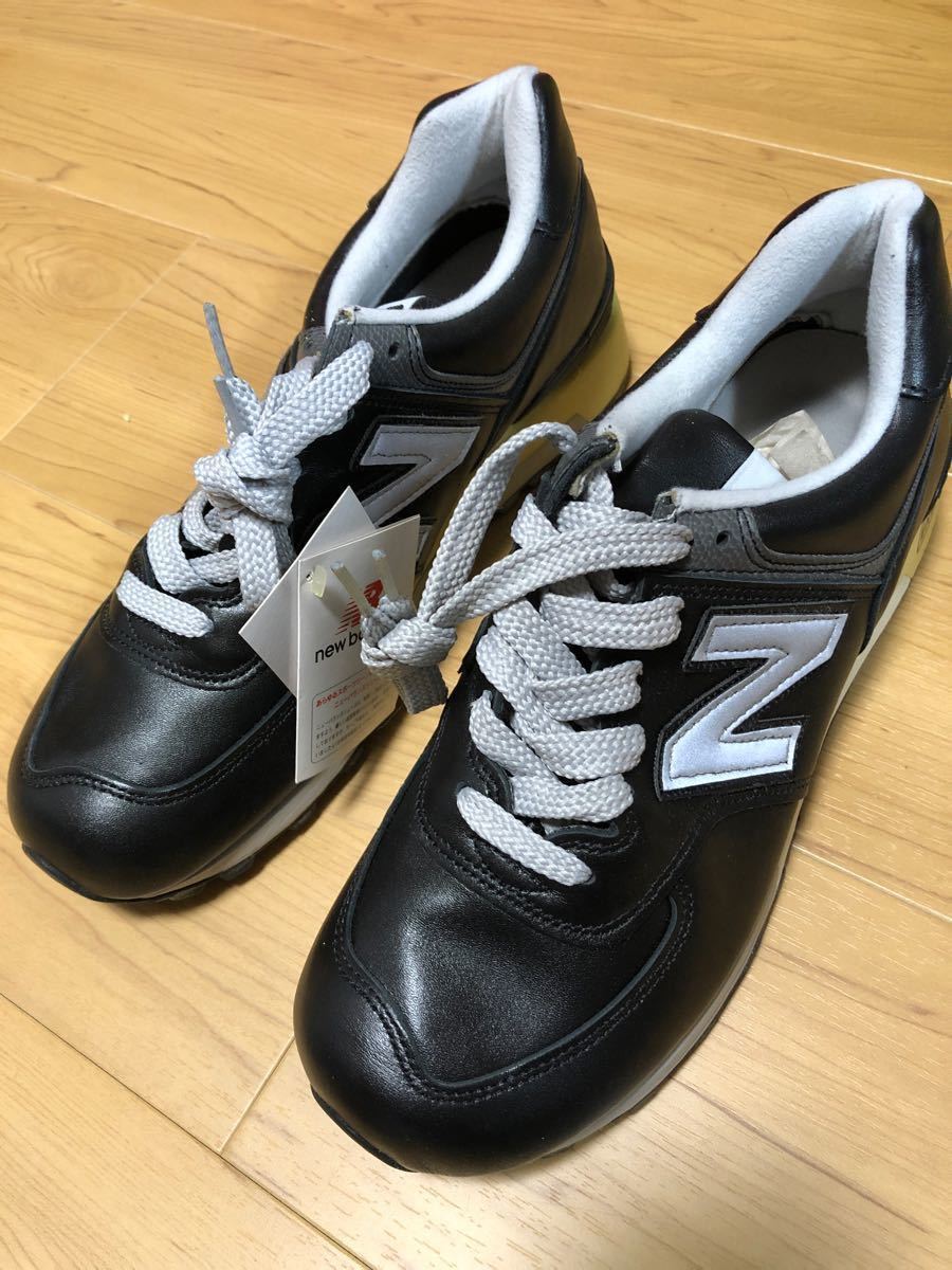 【新品未使用】【レア廃番】USA製 NEW BALANCE M576 BKJ 黒 BLACK 26cm オールレザー 箱付 タグ付 【新品未使用】【レア廃番】USA製 NEW BALANCE M576 BKJ 黒 BLACK 26cm オールレザー 箱付 タグ付