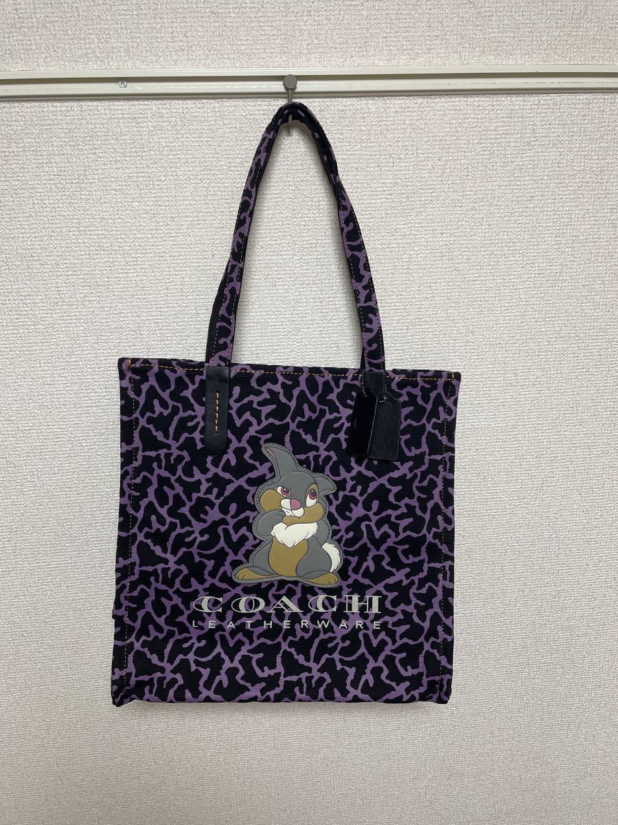 COACH × Disney コーチ ディズニー バンビ とんすけ トートバッグ