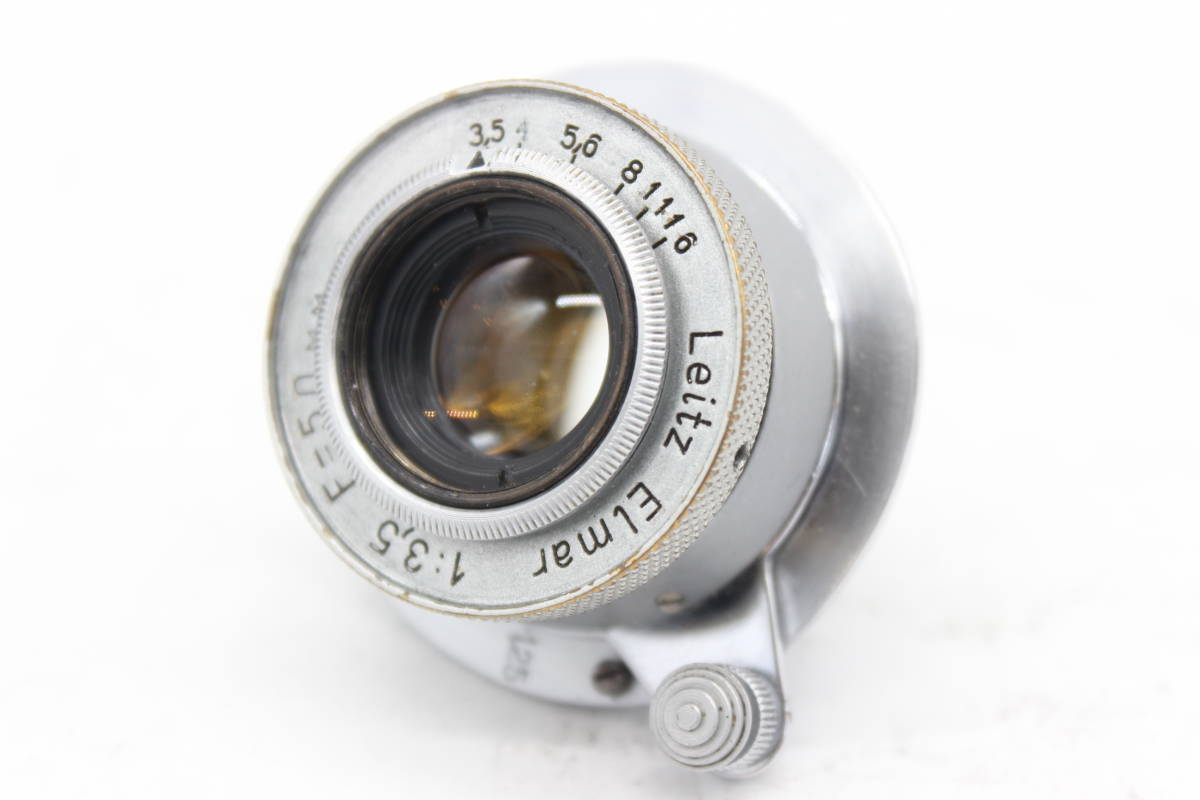 ☆良品☆ ライカ Leica Leitz Elmar 50mm F3.5 レンズ 6593-