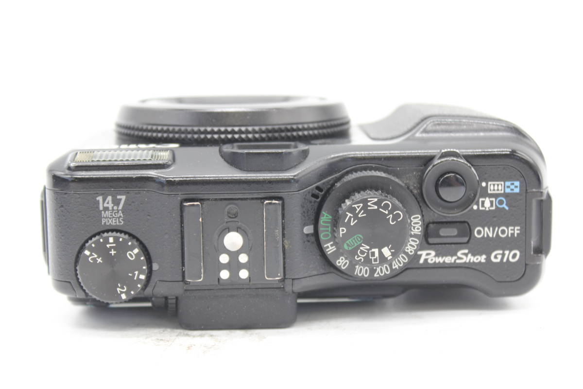 【元箱付き】 キャノン Canon Powershot G10 コンパクトデジタルカメラ バッテリー付き 6620