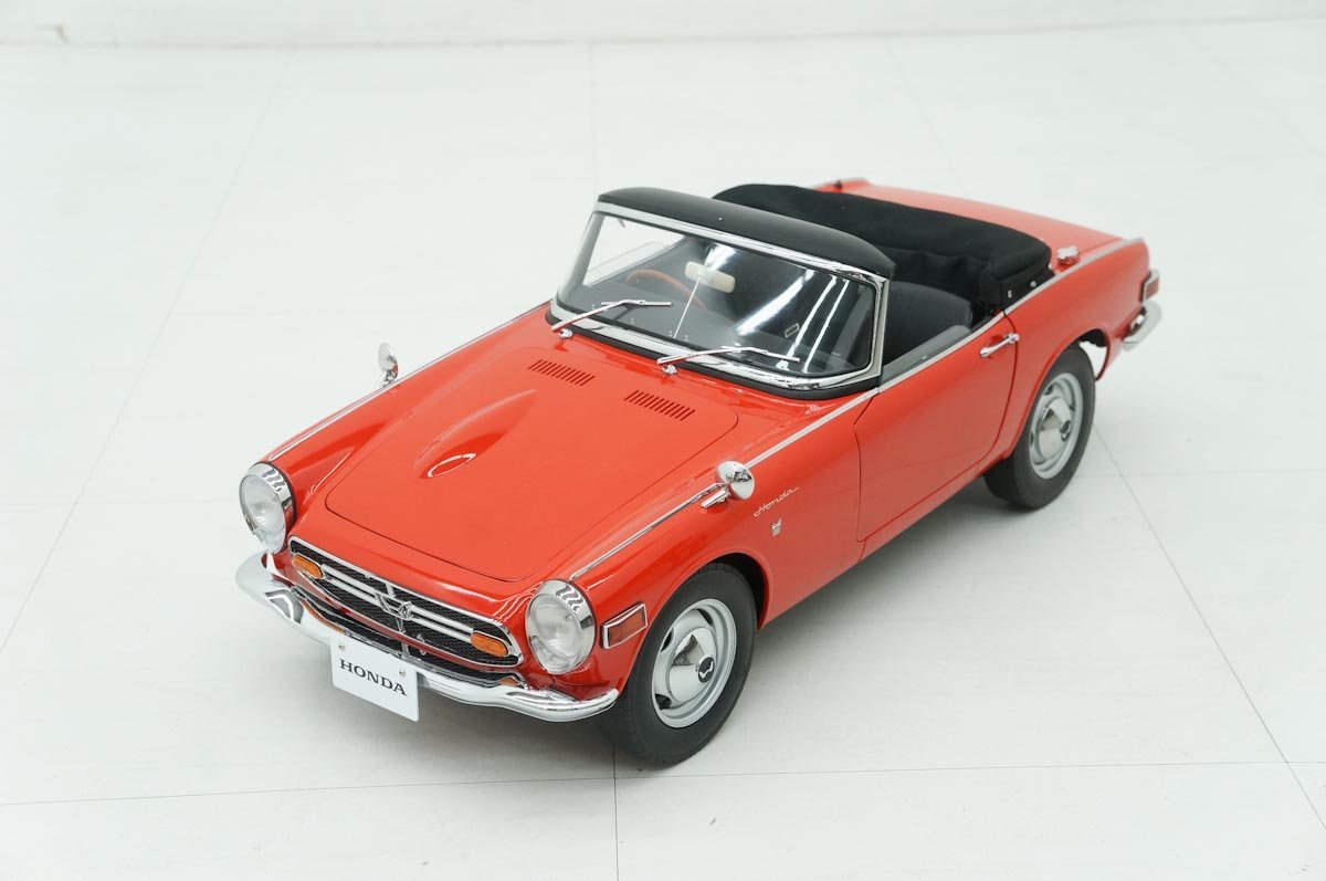 1円スタート!】【完成品】 アシェット 1/6 ホンダ S800M をつくる