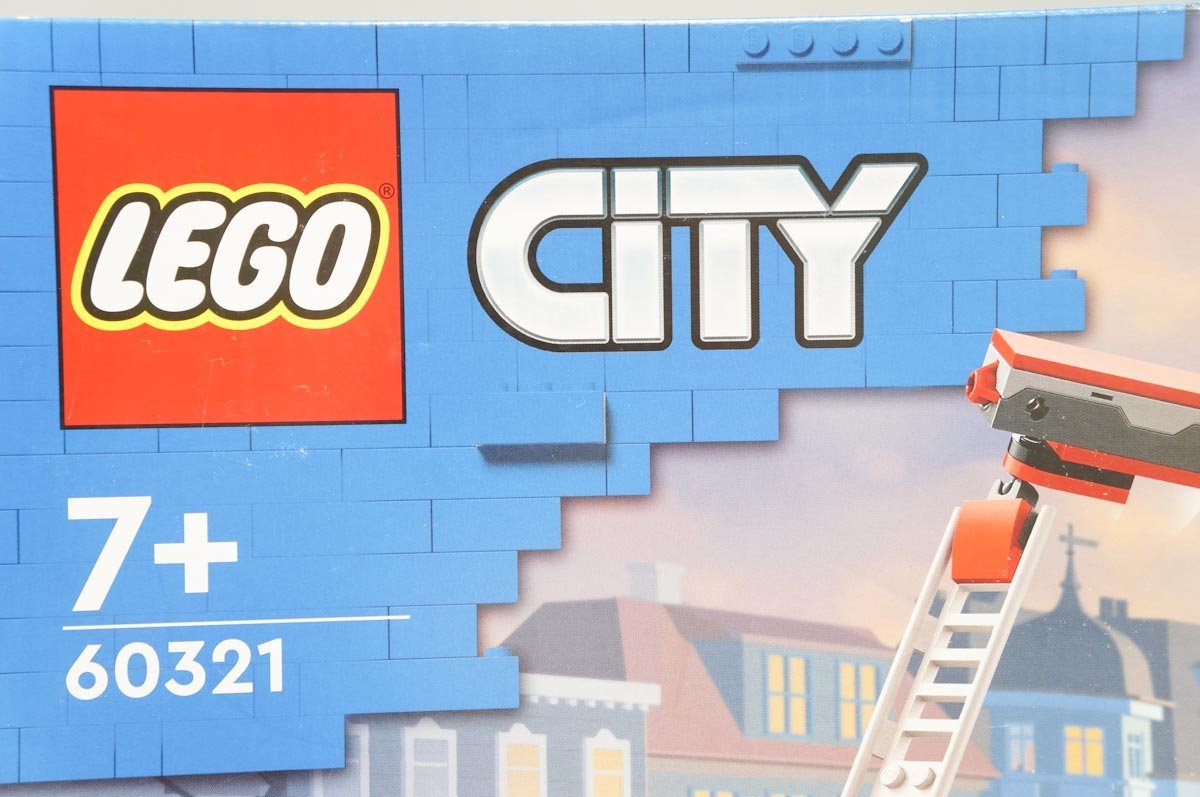 未開封品】LEGO レゴ シティ 消防訓練 60321 火災現場のサバ缶工場