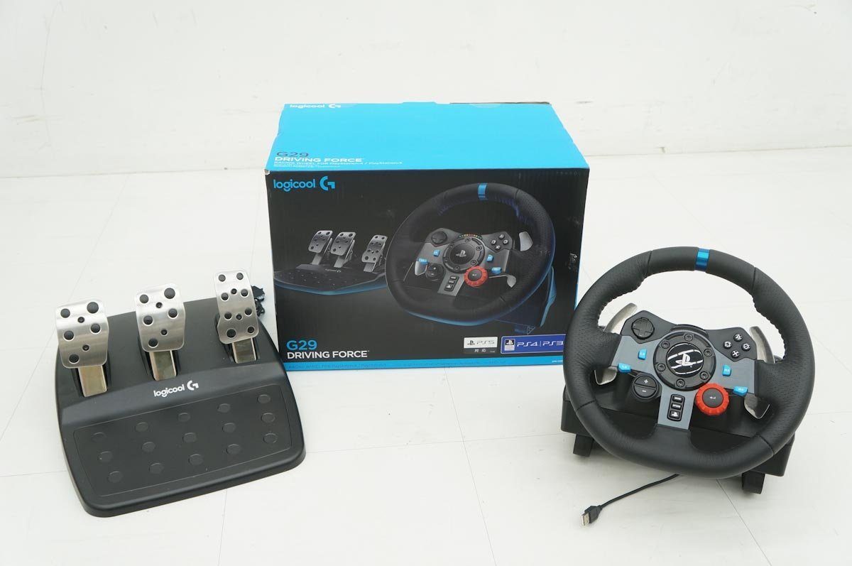 美品】ロジクール G29 ドライビングフォース PS4/PS3用 レーシング