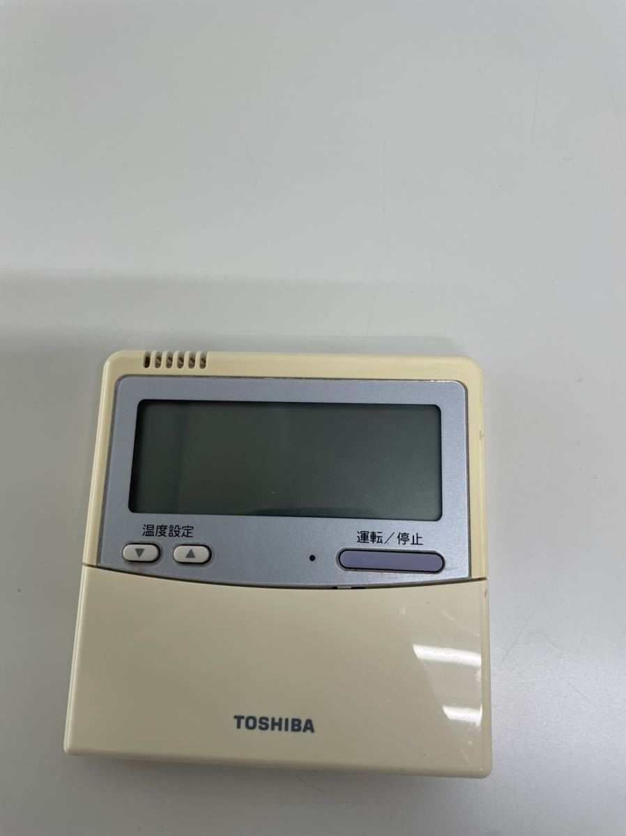 (396)TOSHIBA 東芝　業務用　RBC-AMT32 SX-A4E　エアコン　パッケージ　ワイヤードリモコン 中古 通電動作未確認 ジャンク品 全国送料210円_画像1