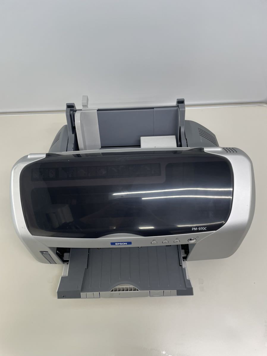 EPSON PM-970C エプソン カラリオプリンター 印刷機 インクジェット復合機 コピー機 家庭用 中古 通電確認済み 動作未確認 ジャンク品