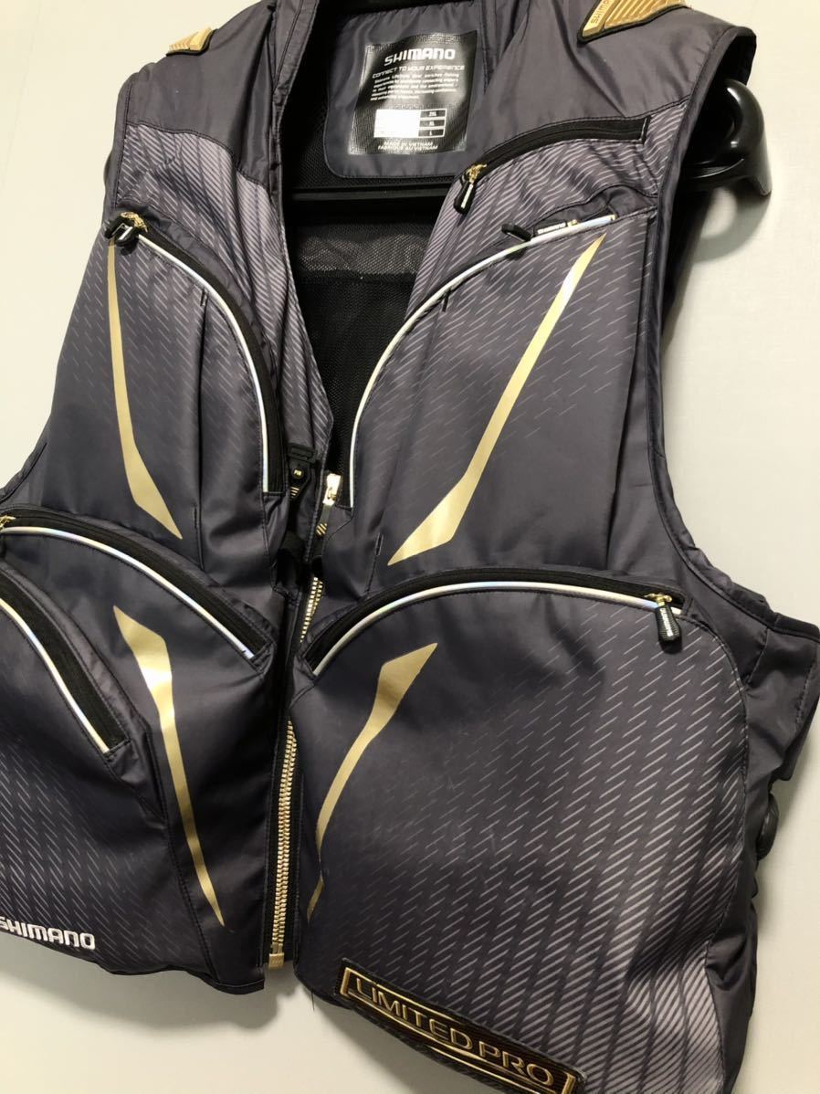 SHIMANO LIMITED PRO 2WAYベスト 鮎ベスト サイズ:2XL BOAシステム リミテッドプロ シマノ 2