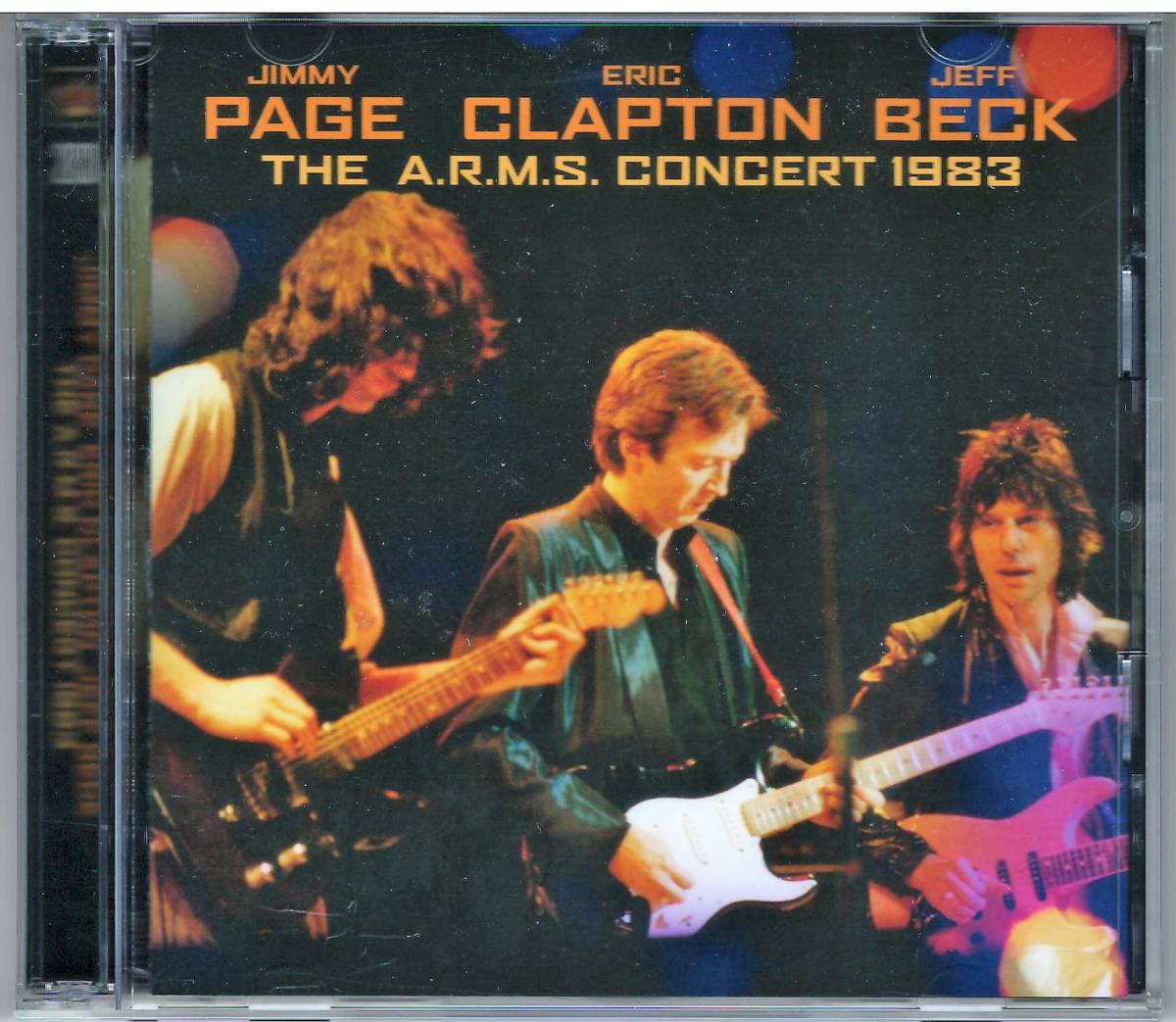 Eric Clapton Jimmy Page Jeff Beck「A.R.M.S.Concert San Francisco 1983」「A.R.M.S.Concert 1983」2枚組×2 送料込