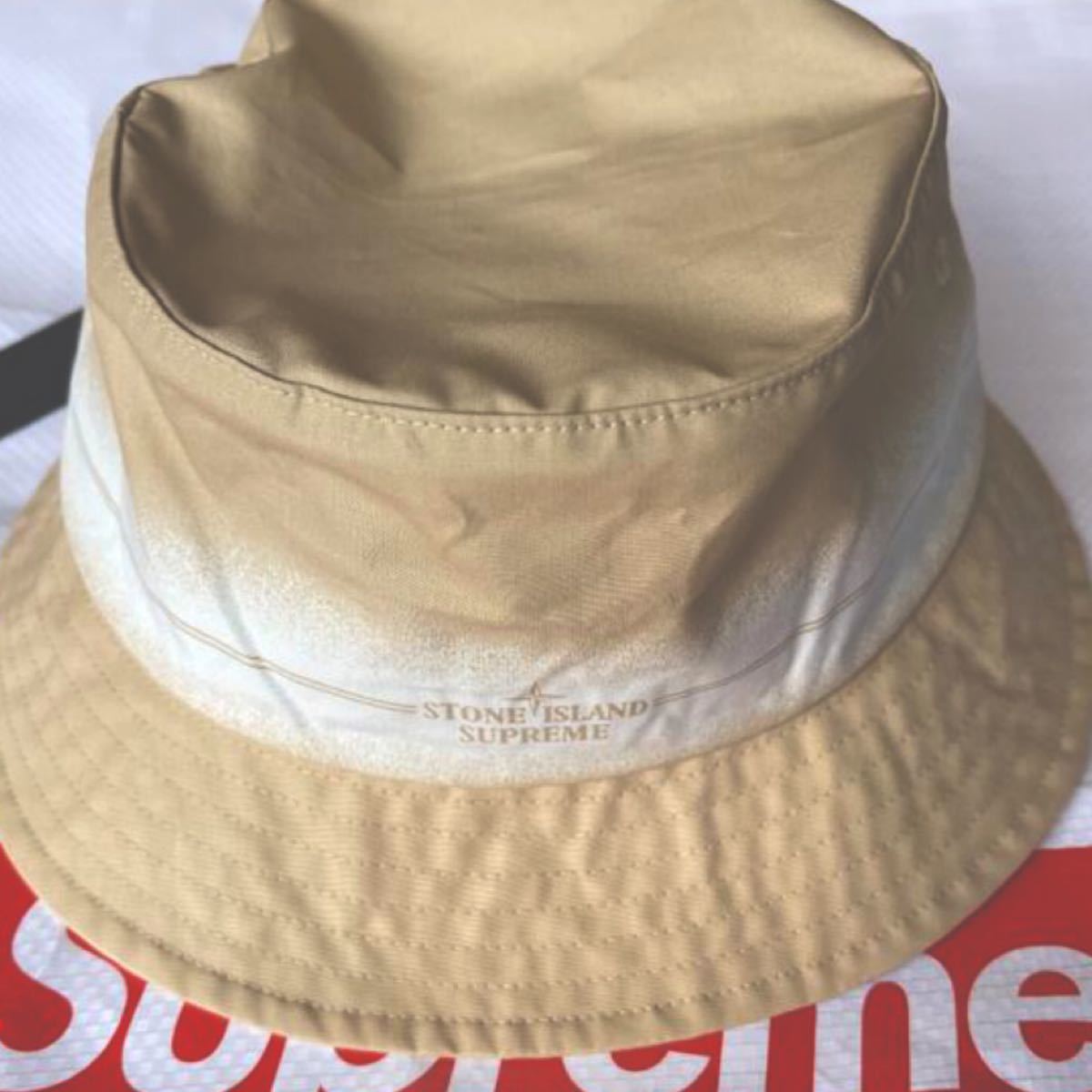 Supreme Stone Island Stripe Crusher Tan｜PayPayフリマ