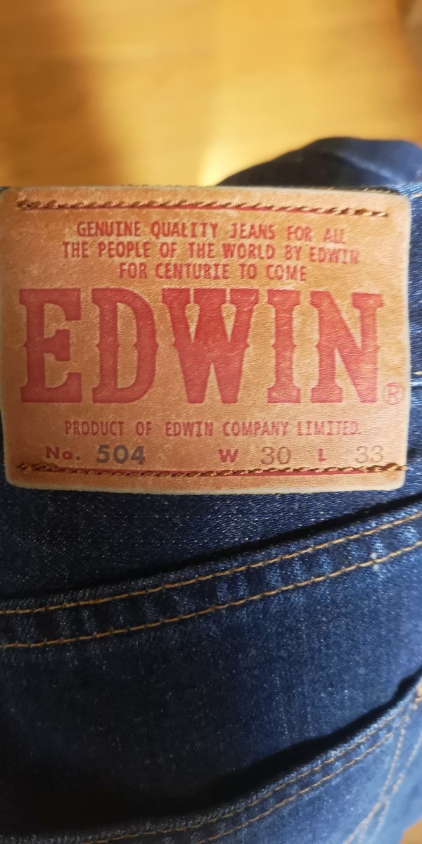 EDWIN504 デニムショートパンツ W30