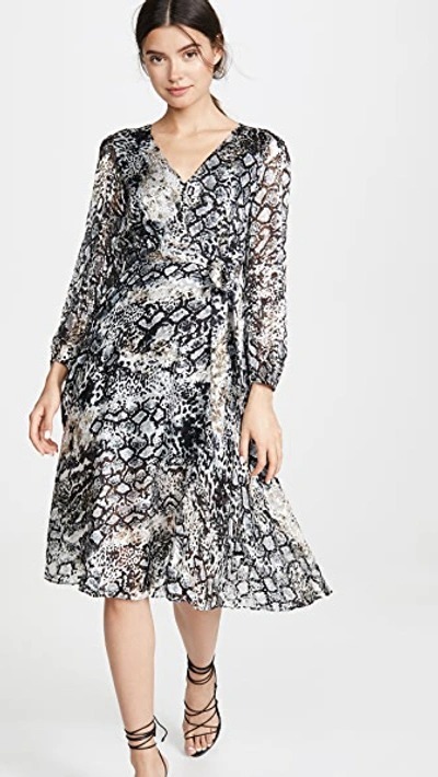 新品タグ付き Alice+Olivia アリス+オリビア 柄物ワンピース アリス