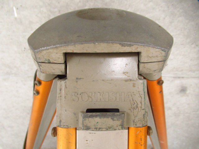 測機舎 ソキア SOKKIA 測量機器用 アルミ三脚 全長103cm~169cm 管理4Y0719CZ_画像2