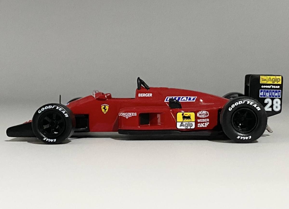 1/43 Ferrari F1-88C 1988 Gerhard Berger #28 ◆ 3位 1988 FIA F1 World Championship ◆ フェラーリ - アシェット_画像6