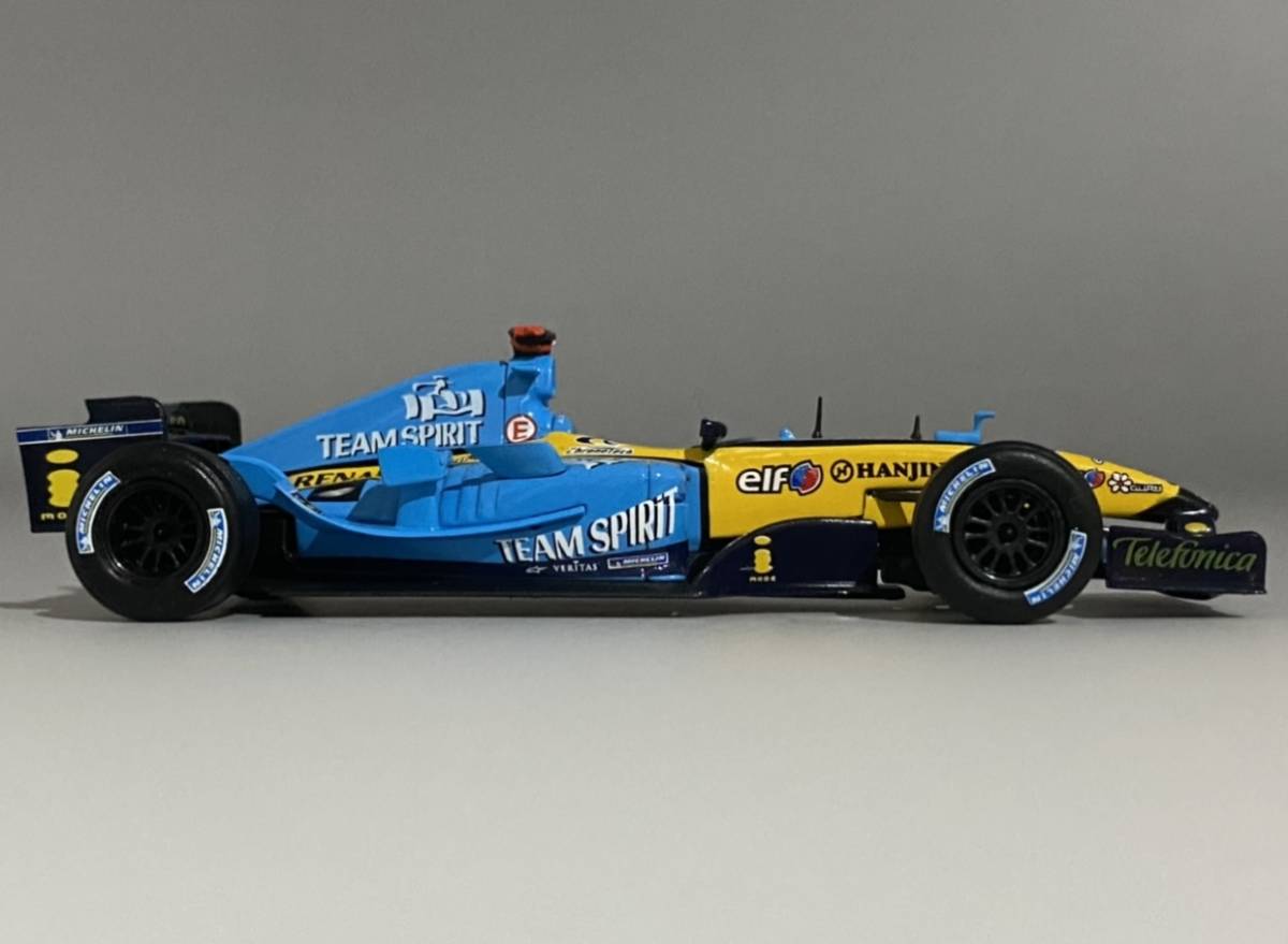 1/43 F1 Renault R25 2005 Fernando Alonso #5 ◆ 1位 2005 FIA F1 World Championship ◆ Mild Seven F1 Renault Team Spiritの画像8