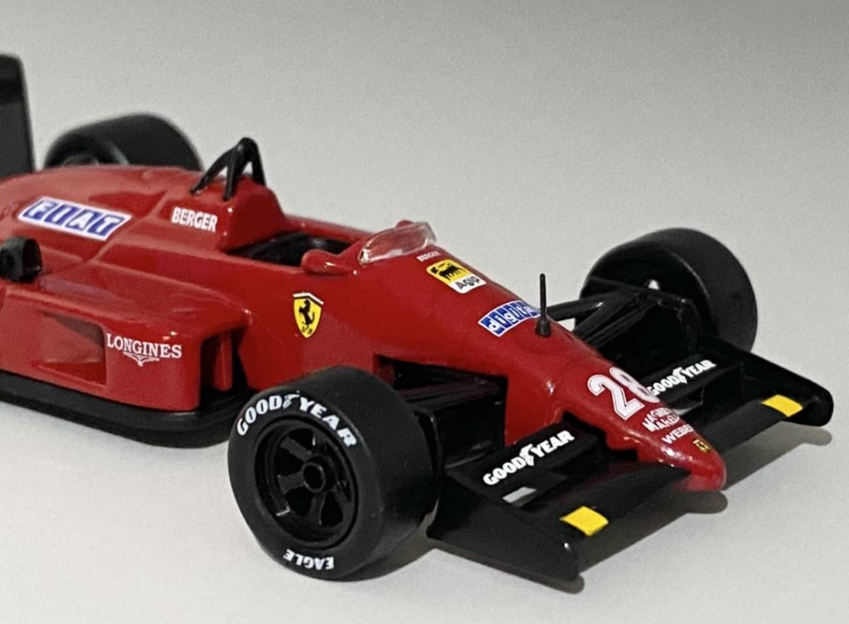 1/43 Ferrari F1-88C 1988 Gerhard Berger #28 ◆ 3位 1988 FIA F1 World Championship ◆ フェラーリ - アシェット_画像8