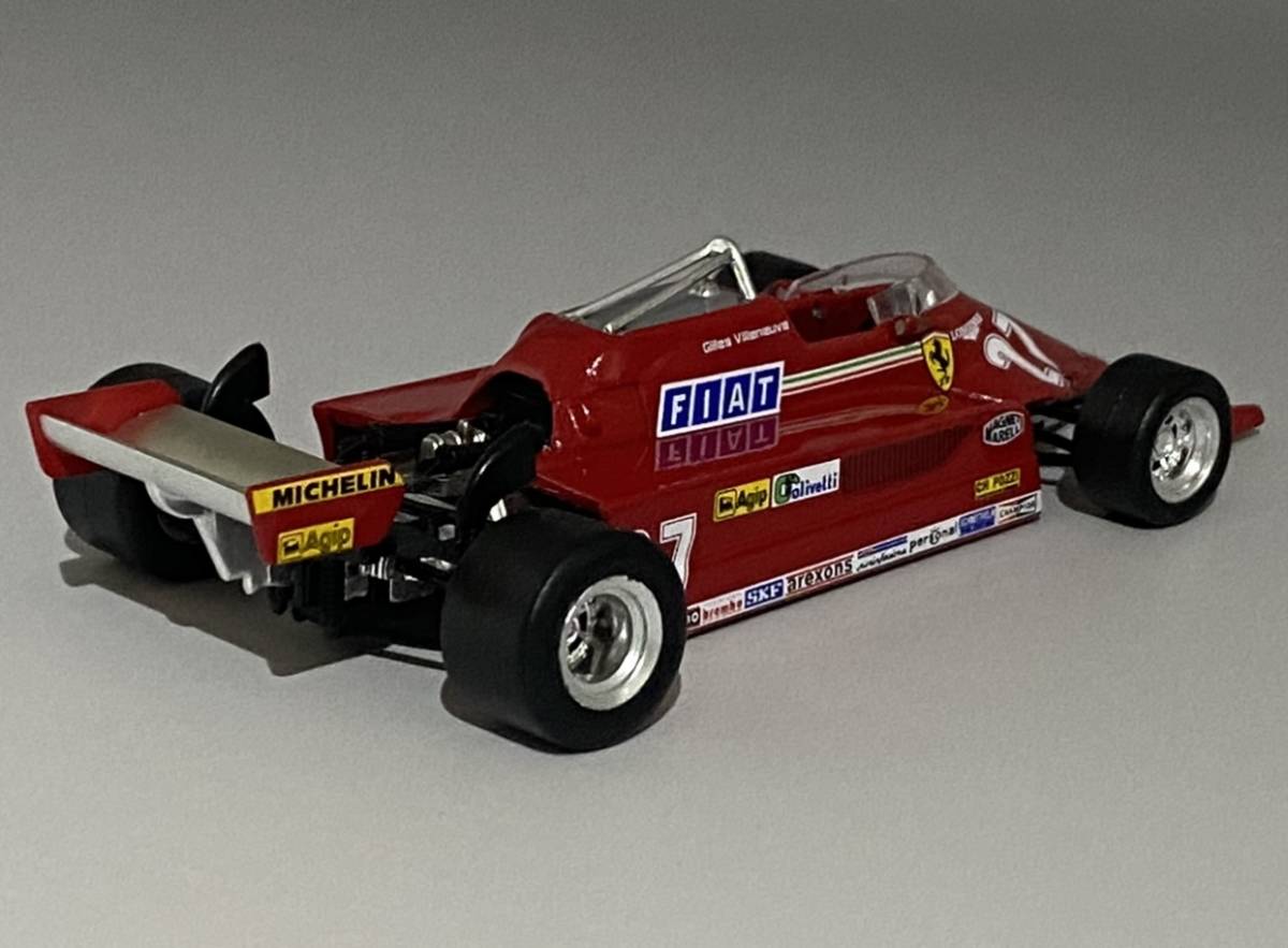 1/43 Ferrari 126CK 1981 Gilles Villeneuve #27 ◆ 7位 1981 FIA F1 World Championship ◆ フェラーリ - アシェット_画像4