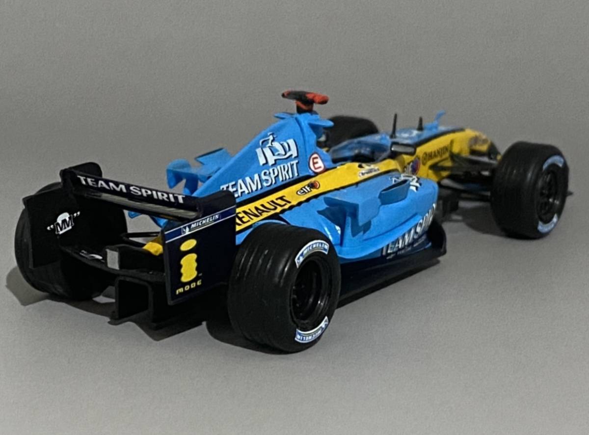 1/43 F1 Renault R25 2005 Fernando Alonso #5 ◆ 1位 2005 FIA F1 World Championship ◆ Mild Seven F1 Renault Team Spiritの画像4