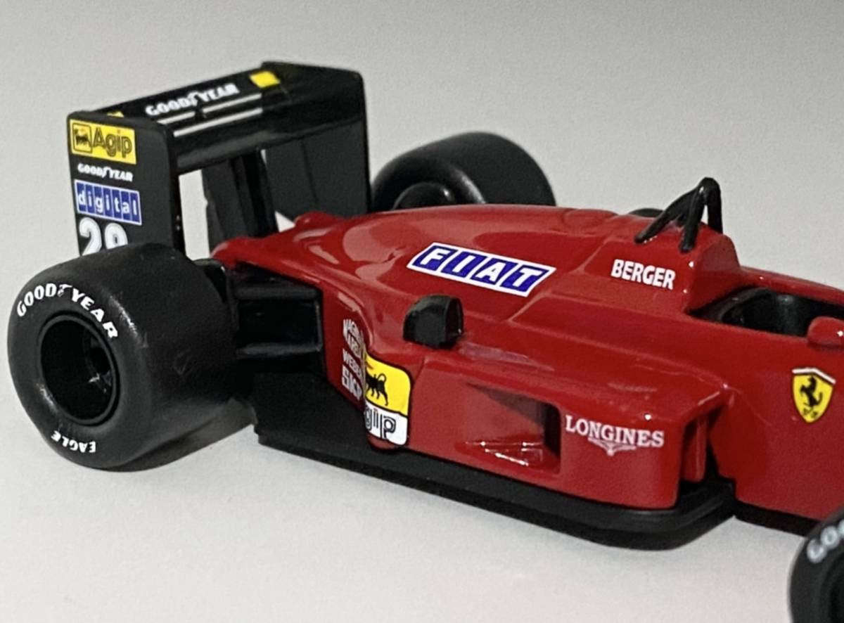 1/43 Ferrari F1-88C 1988 Gerhard Berger #28 ◆ 3位 1988 FIA F1 World Championship ◆ フェラーリ - アシェット_画像9