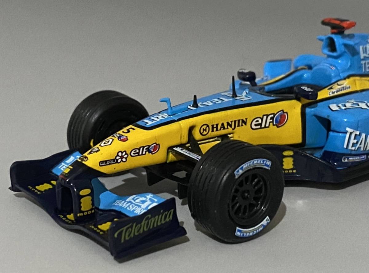 1/43 F1 Renault R25 2005 Fernando Alonso #5 ◆ 1位 2005 FIA F1 World Championship ◆ Mild Seven F1 Renault Team Spiritの画像9