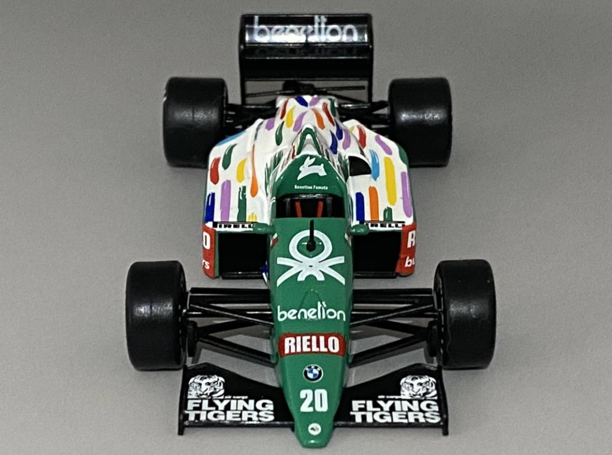 1 43 Benetton BMW B186 1986 Gerhard Berger #20 6位 FIA F1 World Championship  ベネトン - デアゴスティーニ 公式ショップ