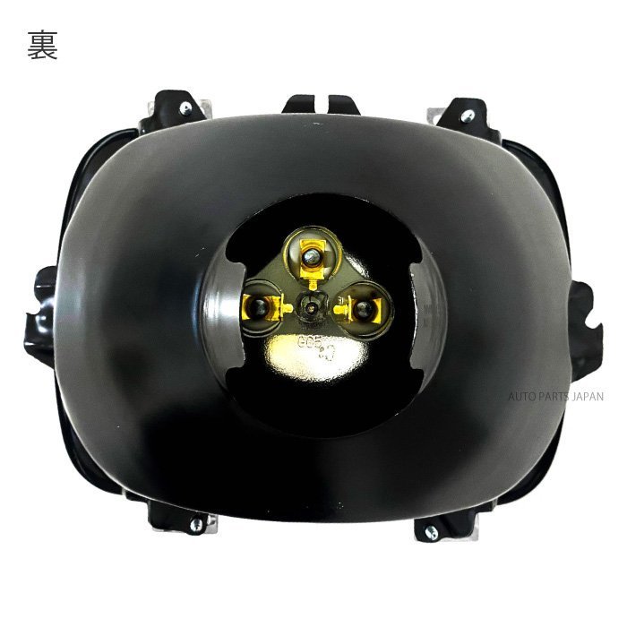 送料込 シボレー GMC ユーコン サバーバン 角目 角灯 ヘッドライト ハウジング ブラケット ランプ 1個 単体 左右兼用 ランプ フレーム_画像8