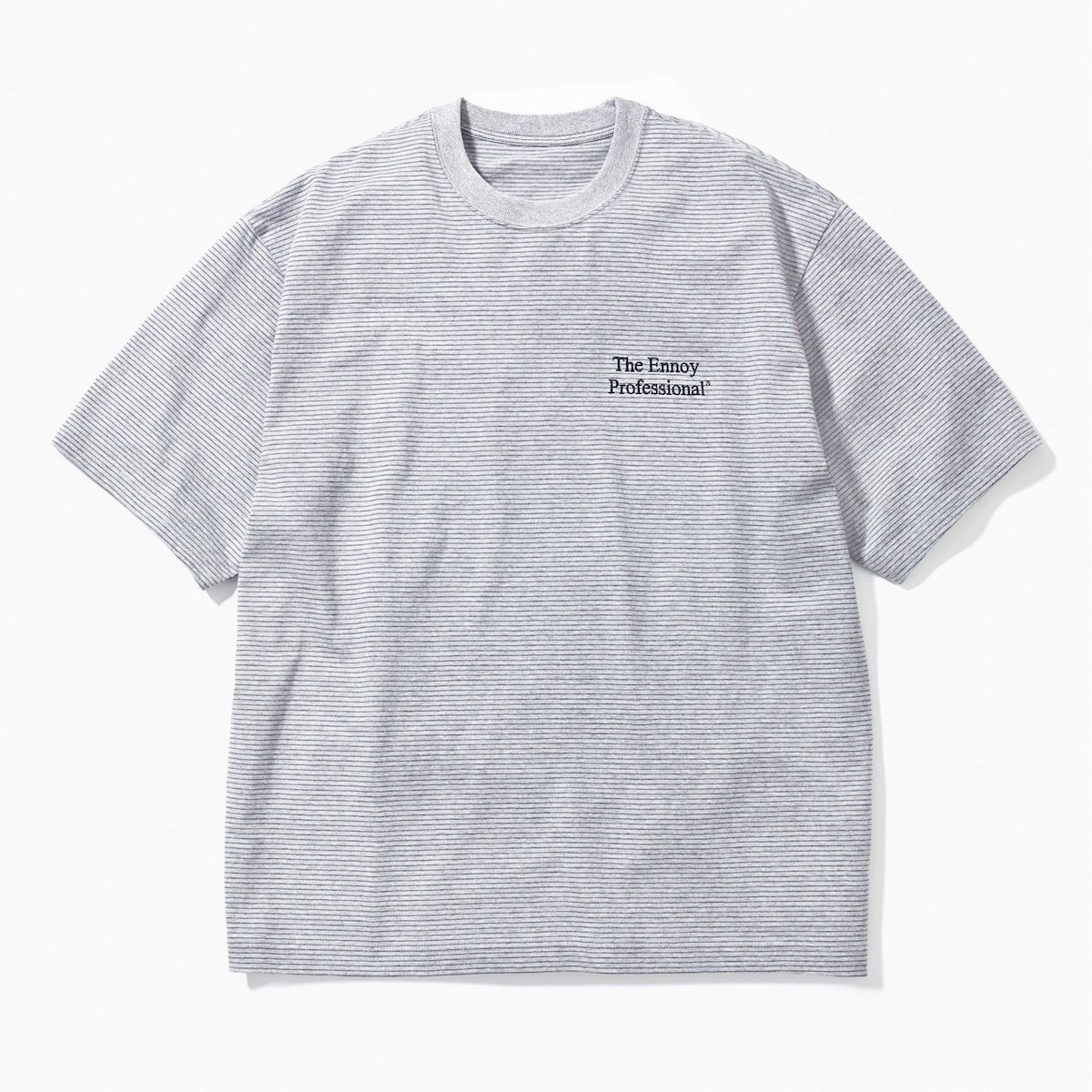 新品未使用】ennoy S/S Border T-Shirt MサイズGRAY × NAVY エンノイ