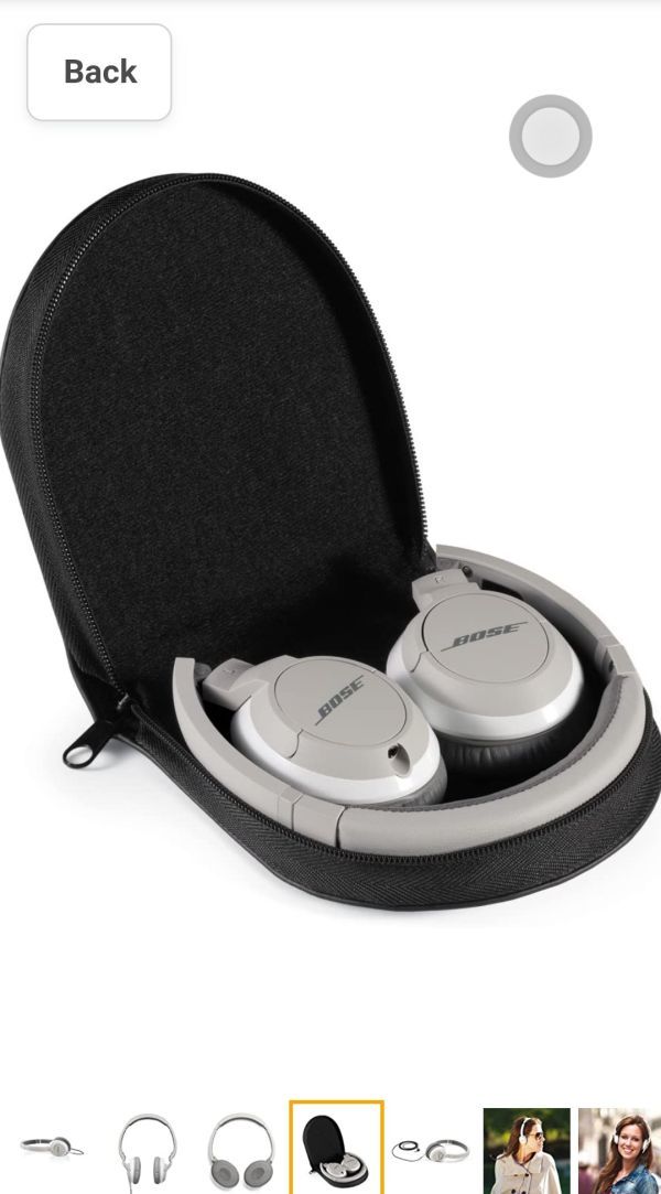 Bose OE2 On-Ear Audio Headphones, White (White)