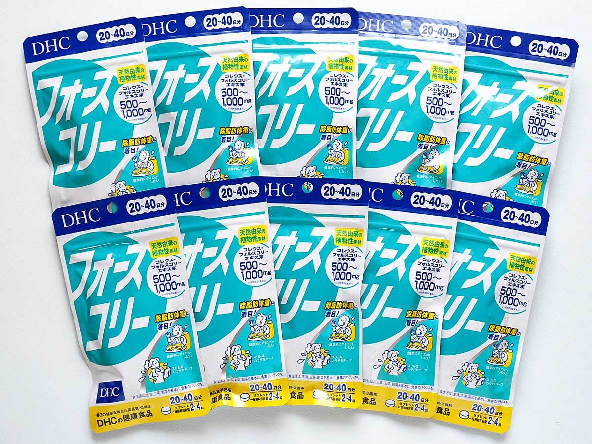 ☆DHC フォースコリー (20日分～) 80粒×４ 送料込 通販