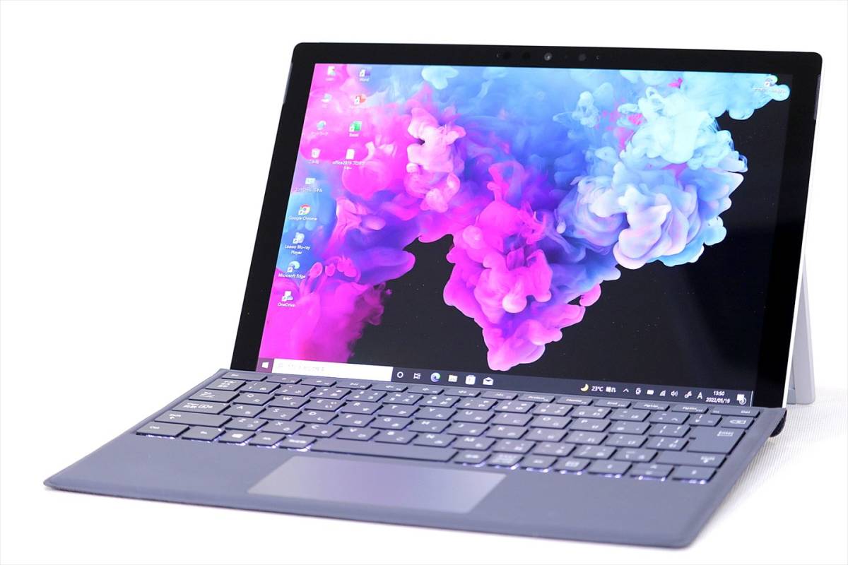 【即配】第10世代Corei5+8Gメモリ+SSD256GB搭載！SurfacePro7 Office2019&キーボードカバー付属 i5-1035G4 カメラ Win10