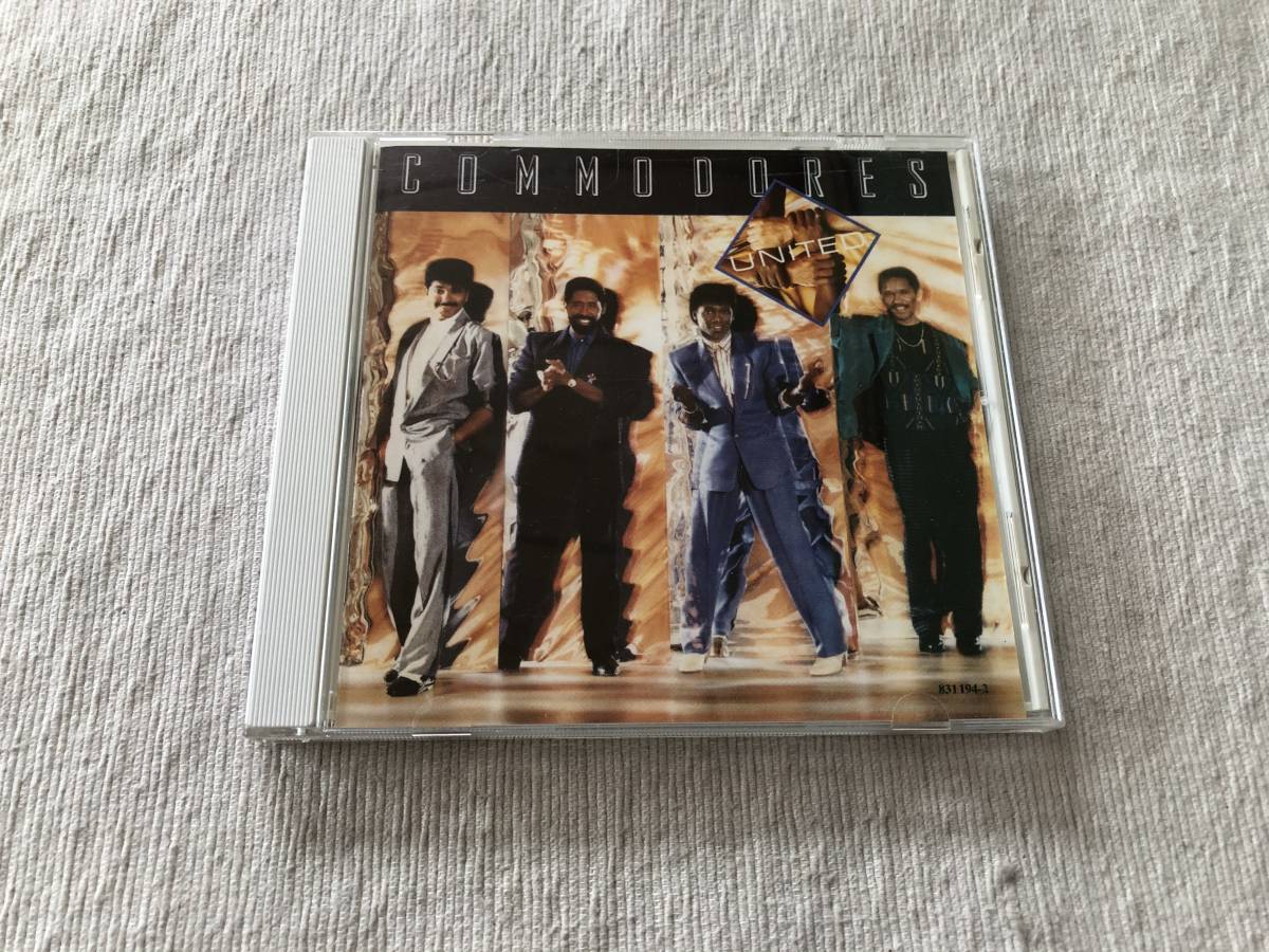 CD　　COMMODORES　　コモドアーズ　　『UNITED』　　831 194-2_画像1