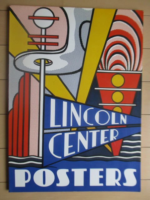 【洋書】「Lincoln Center posters」 28 POSTERS BY FAMOUS ARTISTS 1980年 ABRAMS　英語　/ポスター/アート/デザイン_画像1