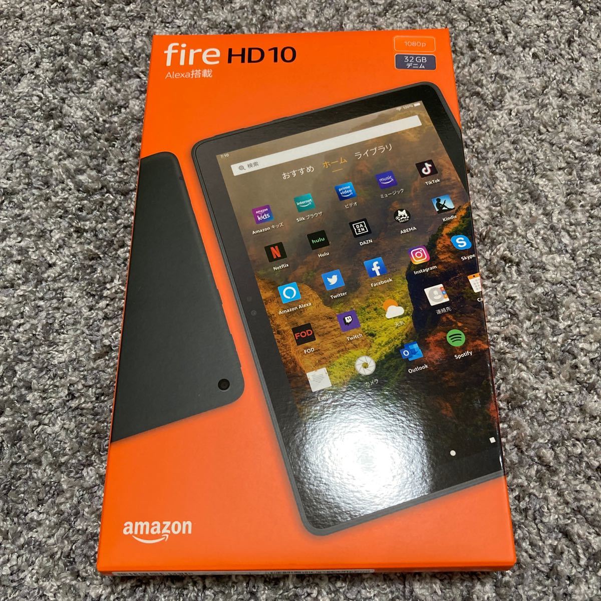 Fire HD 10 タブレット 10.1インチHDディスプレイ 32GB デニム