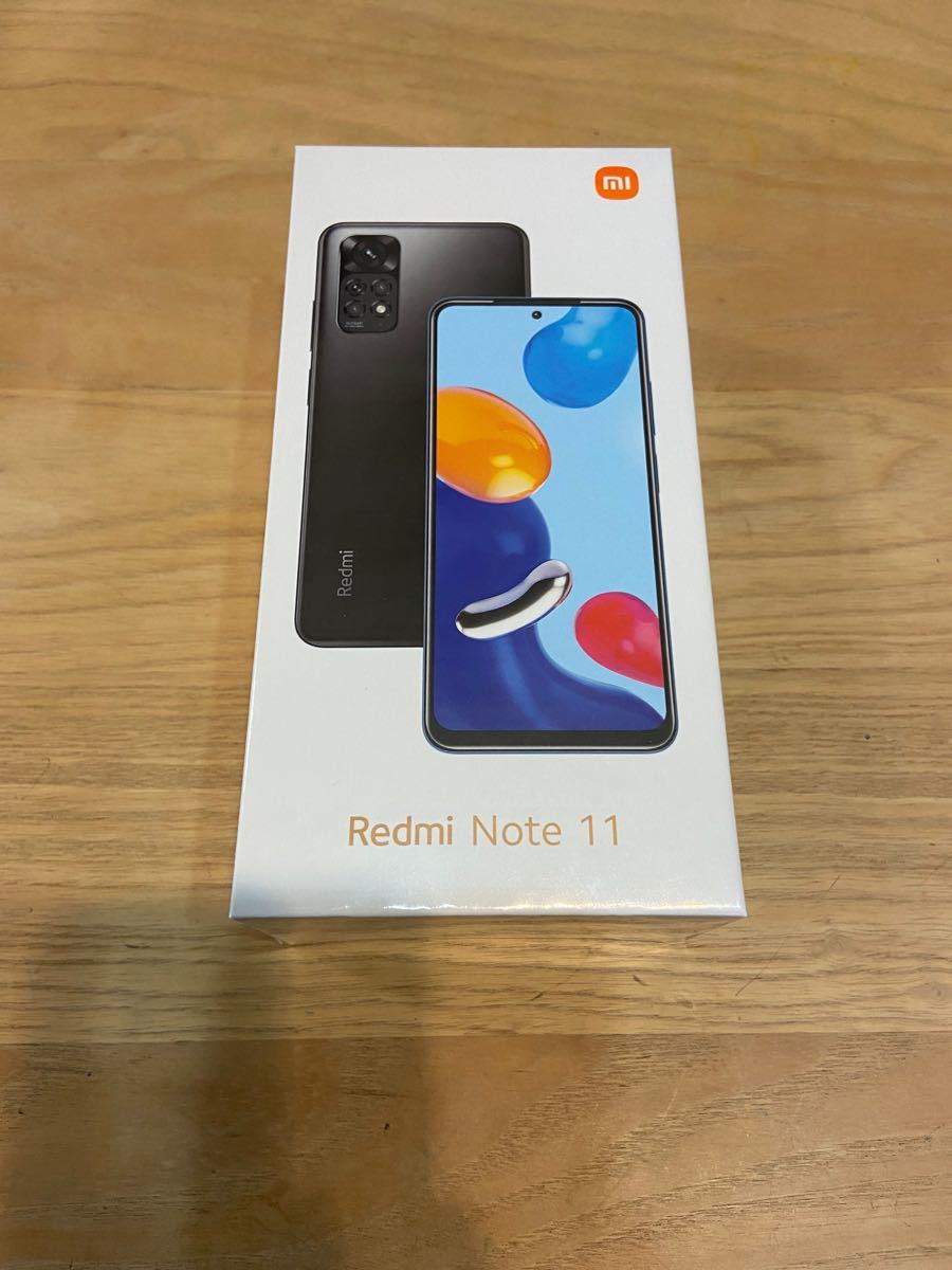 未開封】Xiaomi Redmi Note 11 (SIMフリー) スターブルー